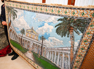 Birinci vitse-prezident Mehriban Əliyeva Vatikanda Müqəddəs Pavel Bazilikasının baş keşişi ilə görüşüb