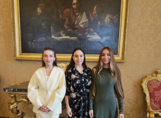Birinci vitse-prezident Mehriban Əliyeva Roma Papası XIV Leo ilə görüşüb