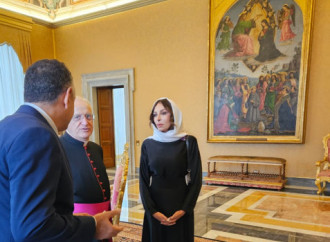 Birinci vitse-prezident Mehriban Əliyeva Roma Papası XIV Leo ilə görüşüb