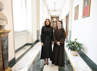 Birinci vitse-prezident Mehriban Əliyevanın Vatikan şəhər-dövlətinin qubernatorluğunun prezidenti ilə görüşü olub
