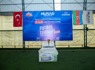 MÜSİAD Azərbaycan üzvləri arasında futbol turnirinin final mərhələsi keçirilib