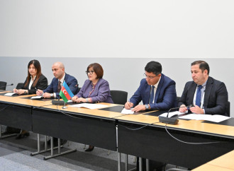 Sahibə Qafarova Cenevrədə Namibiya və Bosniya və Herseqovinanın parlament sədrləri ilə görüşüb
