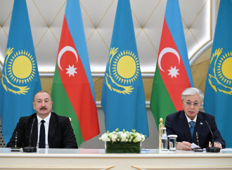Prezident İlham Əliyev və Kasım-Jomart Tokayev mətbuata bəyanatlarla çıxış ediblər