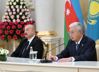 Prezident İlham Əliyev və Kasım-Jomart Tokayev mətbuata bəyanatlarla çıxış ediblər