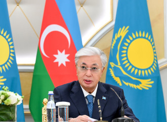 Prezident İlham Əliyev və Kasım-Jomart Tokayev mətbuata bəyanatlarla çıxış ediblər
