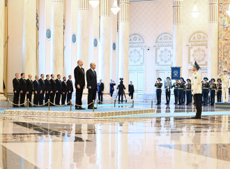 Prezident İlham Əliyevin rəsmi qarşılanma mərasimi olub
