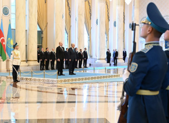 Prezident İlham Əliyevin rəsmi qarşılanma mərasimi olub