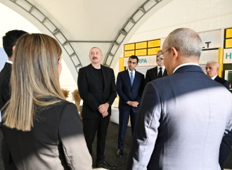 Prezident İlham Əliyev İmişlidə “Promalt” MMC-nin arpa emalı müəssisəsinin açılışında iştirak edib