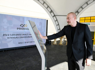 Prezident İlham Əliyev İmişlidə “Promalt” MMC-nin arpa emalı müəssisəsinin açılışında iştirak edib