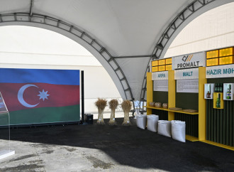 Prezident İlham Əliyev İmişlidə “Promalt” MMC-nin arpa emalı müəssisəsinin açılışında iştirak edib