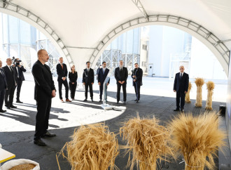 Prezident İlham Əliyev İmişlidə “Promalt” MMC-nin arpa emalı müəssisəsinin açılışında iştirak edib
