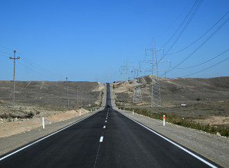 Prezident İlham Əliyev Cəbrayıl rayonunda “Şəfəq” Günəş Elektrik Stansiyasına gedən avtomobil yolunun açılışında iştirak edib