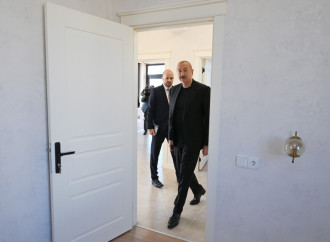 Prezident İlham Əliyev Cəbrayıl rayonunun Horovlu kəndinin birinci mərhələsinin açılışında iştirak edib