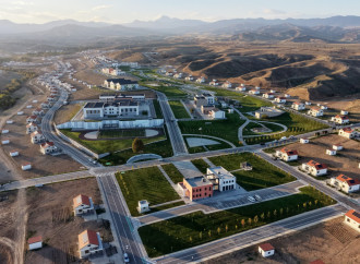 Prezident İlham Əliyev Cəbrayıl rayonunun Horovlu kəndinin birinci mərhələsinin açılışında iştirak edib