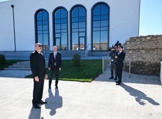 Prezident İlham Əliyev Cəbrayıl rayonunun Horovlu kəndinin birinci mərhələsinin açılışında iştirak edib