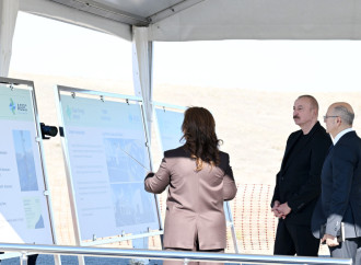 Prezident İlham Əliyev Cəbrayıl rayonunun Şahvəlli kəndində “Şəms” və “Üfüq” Günəş Elektrik stansiyalarının təməlini qoyub