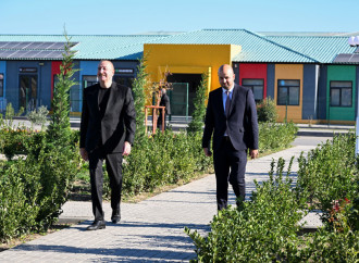 Prezident İlham Əliyev Zəngilanın Ağalı kəndinin 2-ci mərhələsinin və Məmmədbəyli kəndinin açılışlarında iştirak edib