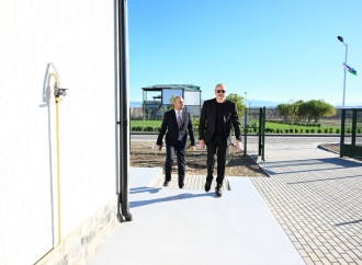 Prezident İlham Əliyev Zəngilanın Ağalı kəndinin 2-ci mərhələsinin və Məmmədbəyli kəndinin açılışlarında iştirak edib