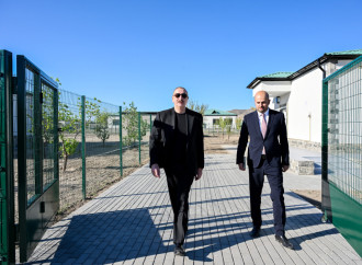 Prezident İlham Əliyev Zəngilanın Ağalı kəndinin 2-ci mərhələsinin və Məmmədbəyli kəndinin açılışlarında iştirak edib