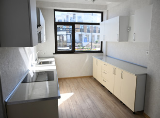 Prezident İlham Əliyev Zəngilan şəhərində 104 mənzilli yaşayış kompleksində görülmüş işlərlə tanış olub