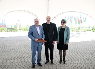 Prezident İlham Əliyev Zəngilanın Məmmədbəyli və Ağalı kəndlərinin sakinlərinə mənzillərin açarlarını təqdim edib