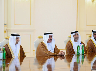 Prezident İlham Əliyev Birləşmiş Ərəb Əmirlikləri Federal Milli Şurasının sədrini qəbul edib