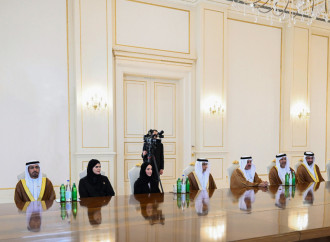 Prezident İlham Əliyev Birləşmiş Ərəb Əmirlikləri Federal Milli Şurasının sədrini qəbul edib