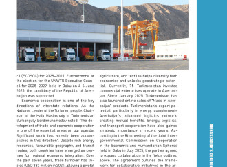 Türkmənistan jurnalında səfir Qismət Gözəlovun Azərbaycan-Türkmənistan münasibətlərinə dair məqaləsi dərc olunub