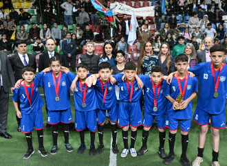 Heydər Əliyev Fondunun vitse-prezidenti Leyla Əliyevanın təşəbbüsü ilə uşaq evlərinin komandaları arasında növbəti minifutbol turniri təşkil olunub