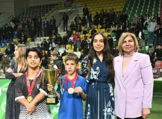 Heydər Əliyev Fondunun vitse-prezidenti Leyla Əliyevanın təşəbbüsü ilə uşaq evlərinin komandaları arasında növbəti minifutbol turniri təşkil olunub