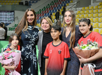 Heydər Əliyev Fondunun vitse-prezidenti Leyla Əliyevanın təşəbbüsü ilə uşaq evlərinin komandaları arasında növbəti minifutbol turniri təşkil olunub