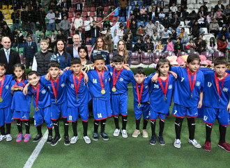 Heydər Əliyev Fondunun vitse-prezidenti Leyla Əliyevanın təşəbbüsü ilə uşaq evlərinin komandaları arasında növbəti minifutbol turniri təşkil olunub