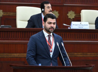 Türk Mədəniyyəti və İrsi Fondunun prezidenti Konstitusiyanın 30 illiyinə həsr olunmuş beynəlxalq konfransda çıxış edib