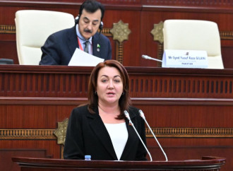 Türk Mədəniyyəti və İrsi Fondunun prezidenti Konstitusiyanın 30 illiyinə həsr olunmuş beynəlxalq konfransda çıxış edib