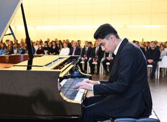 Heydər Əliyev Fondunun dəstəyi ilə alınan musiqi alətlərinin təqdimatı olub