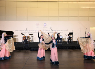 Heydər Əliyev Fondunun dəstəyi ilə alınan musiqi alətlərinin təqdimatı olub