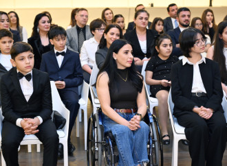 Heydər Əliyev Fondunun dəstəyi ilə alınan musiqi alətlərinin təqdimatı olub