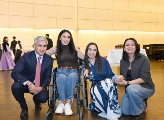 Heydər Əliyev Fondunun dəstəyi ilə alınan musiqi alətlərinin təqdimatı olub