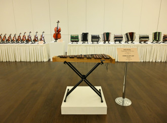 Heydər Əliyev Fondunun dəstəyi ilə alınan musiqi alətlərinin təqdimatı olub