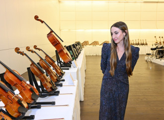 Heydər Əliyev Fondunun dəstəyi ilə alınan musiqi alətlərinin təqdimatı olub