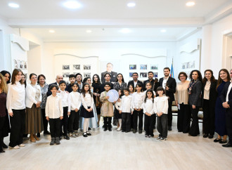 Heydər Əliyev Fondunun vitse-prezidenti Leyla Əliyeva Bülbül adına Orta İxtisas Musiqi Məktəbində olub