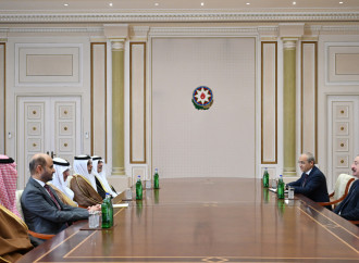 Prezident İlham Əliyev Ərəb Koordinasiya Qrupuna daxil olan üzv qurumların rəhbər şəxslərindən ibarət nümayəndə heyətini qəbul edib