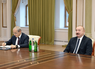 Prezident İlham Əliyev Ərəb Koordinasiya Qrupuna daxil olan üzv qurumların rəhbər şəxslərindən ibarət nümayəndə heyətini qəbul edib