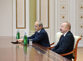 Prezident İlham Əliyev Ərəb Koordinasiya Qrupuna daxil olan üzv qurumların rəhbər şəxslərindən ibarət nümayəndə heyətini qəbul edib