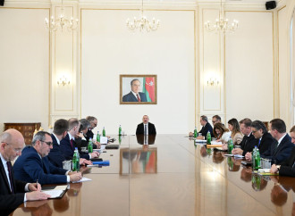 Prezident İlham Əliyev NATO nümayəndə heyətini qəbul edib