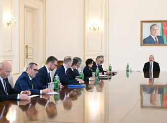 Prezident İlham Əliyev NATO nümayəndə heyətini qəbul edib