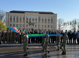 Şuşada Zəfər Gününün 5 illiyi münasibətilə hərbi yürüş keçirilib
