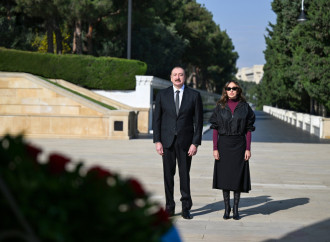 Prezident İlham Əliyev və birinci xanım Mehriban Əliyeva Şəhidlər xiyabanını ziyarət ediblər