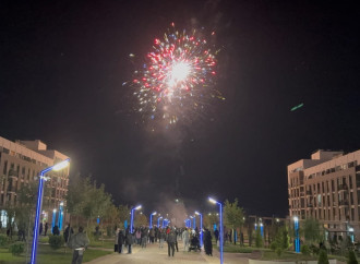 Füzulidə Zəfər Gününə həsr olunan atəşfəşanlıq keçirilib (FOTO)