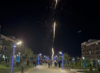 Füzulidə Zəfər Gününə həsr olunan atəşfəşanlıq keçirilib (FOTO)